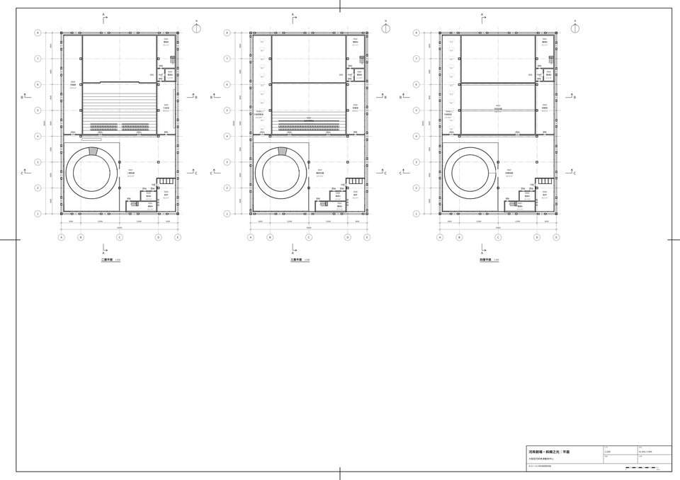 Plans: floors 2 to 4 / 平面：二至四層