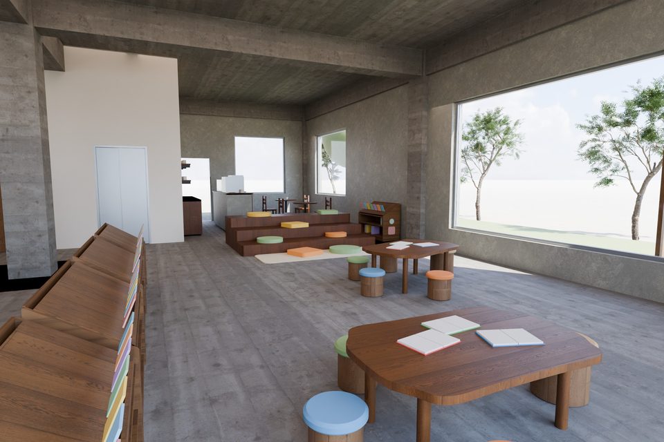 Children's picture-book corner / 兒童繪本區