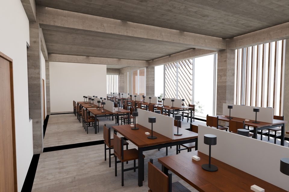 Quiet study room / 安靜自習室